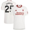 Maglia ufficiale Manchester United Sancho 25 Alternativa 2023-24 per Uomo